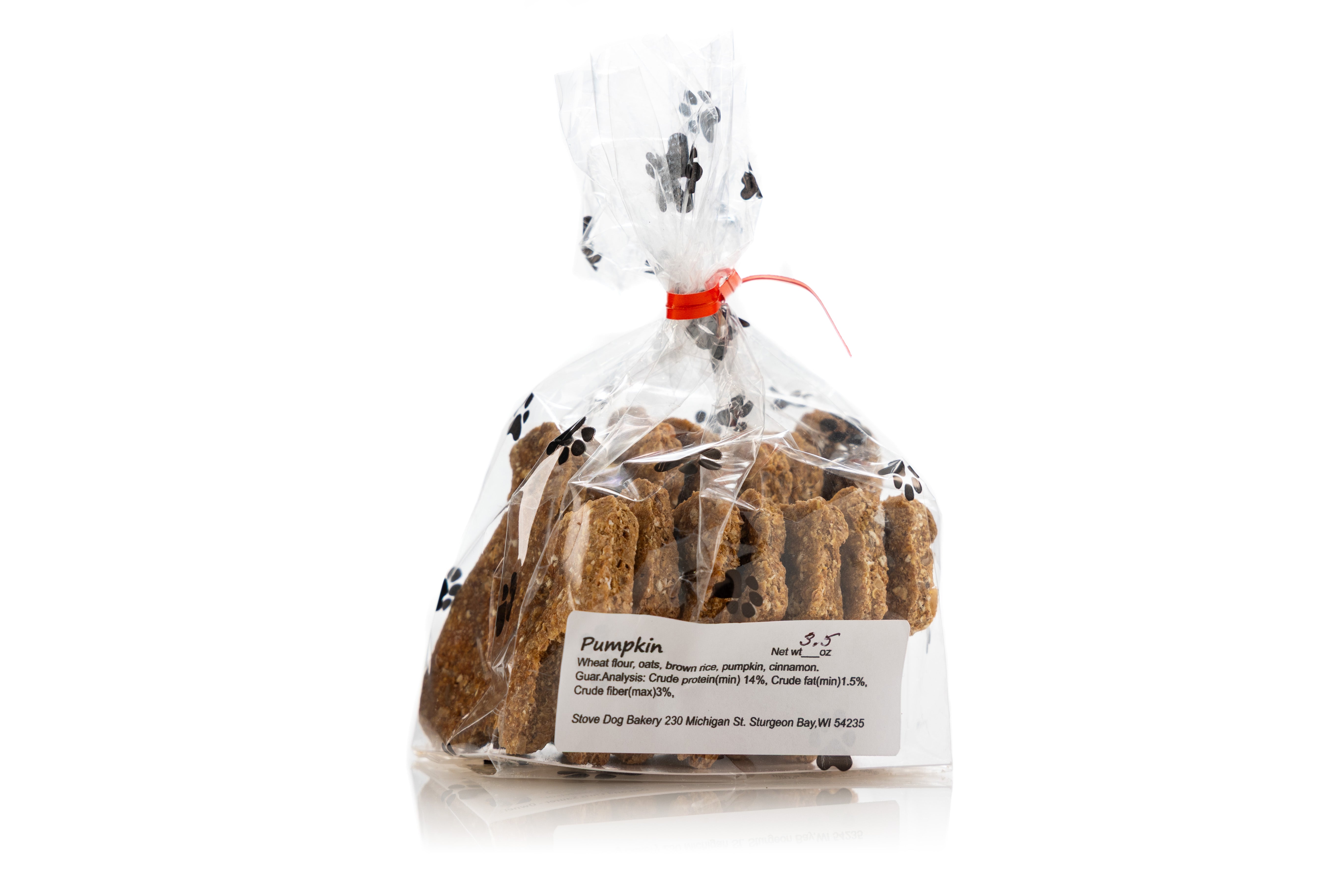 Bag of Pumpkin Squirrel Dog Treats